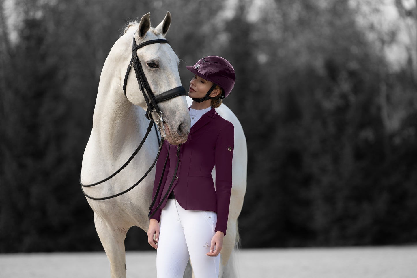 Fair Play Natalie Competition Jacket - Royal Berry