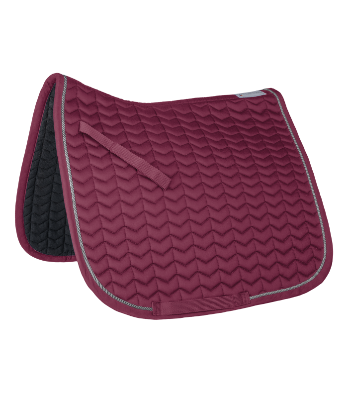 ELT Classic Saddle Pad Cranberry - Dressage or All Purpose