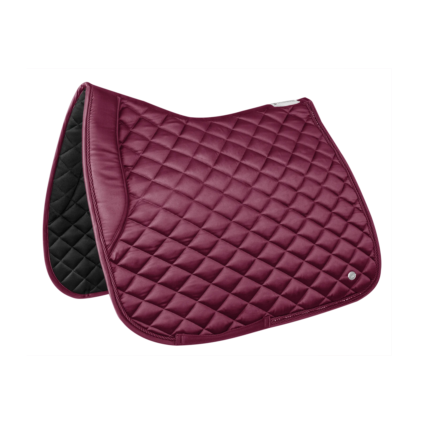Nepal Dressage Saddle Pad - Cranberry