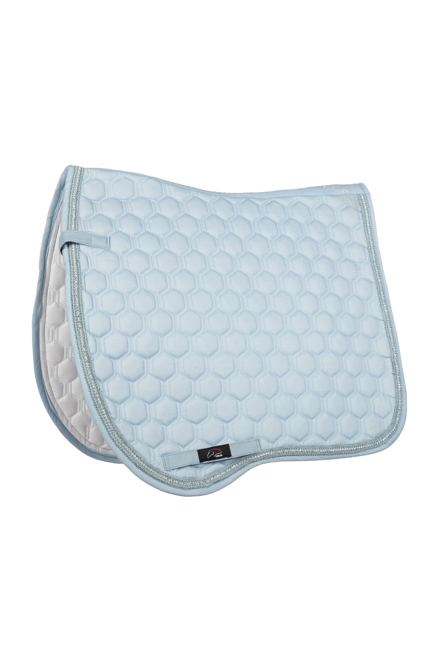 HKM Elisa Saddle Pad Light Blue - Dressage or Jump