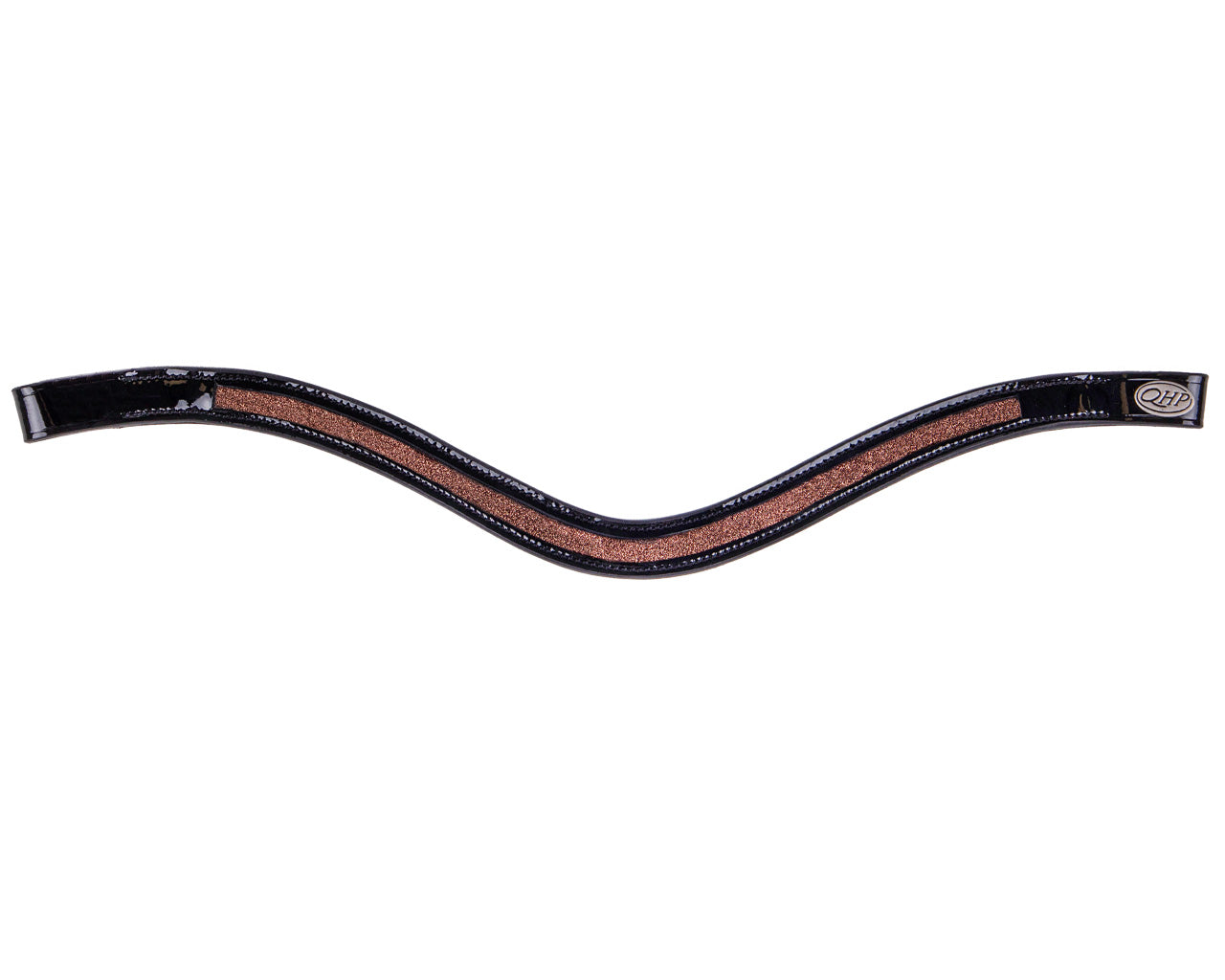 QHP Hailyn Browband - Black/Brown