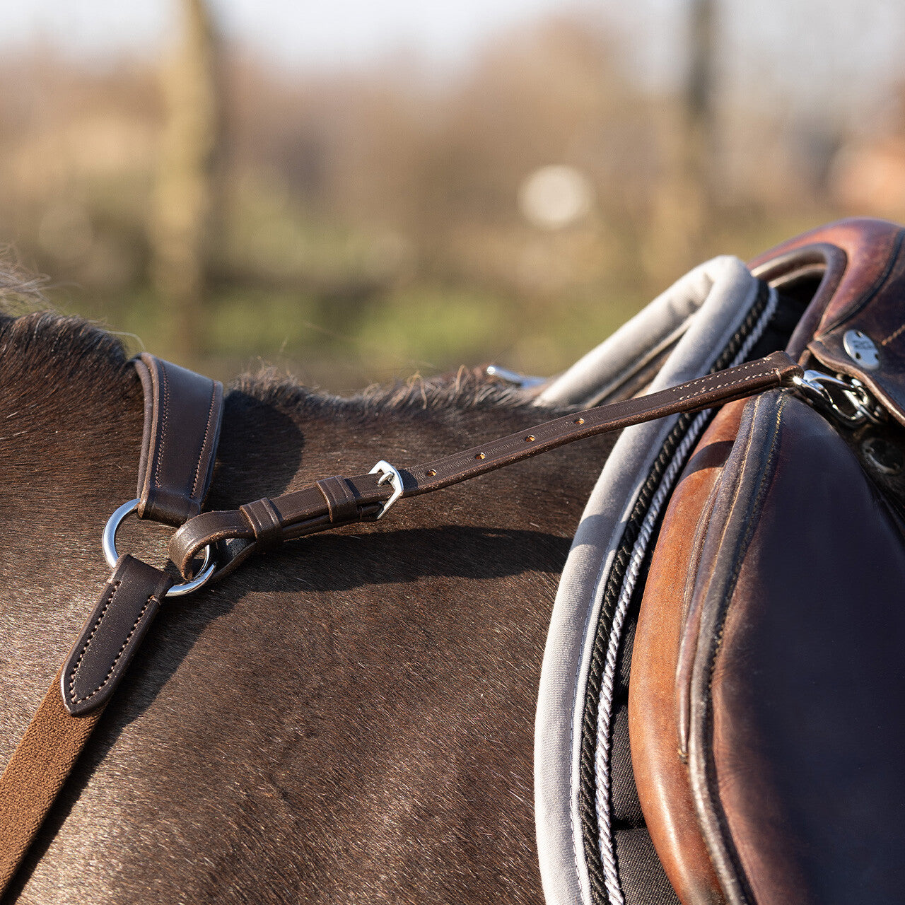 Leather Breastplate - Brown