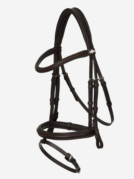 LeMieux Arika Flash Bridle Brown