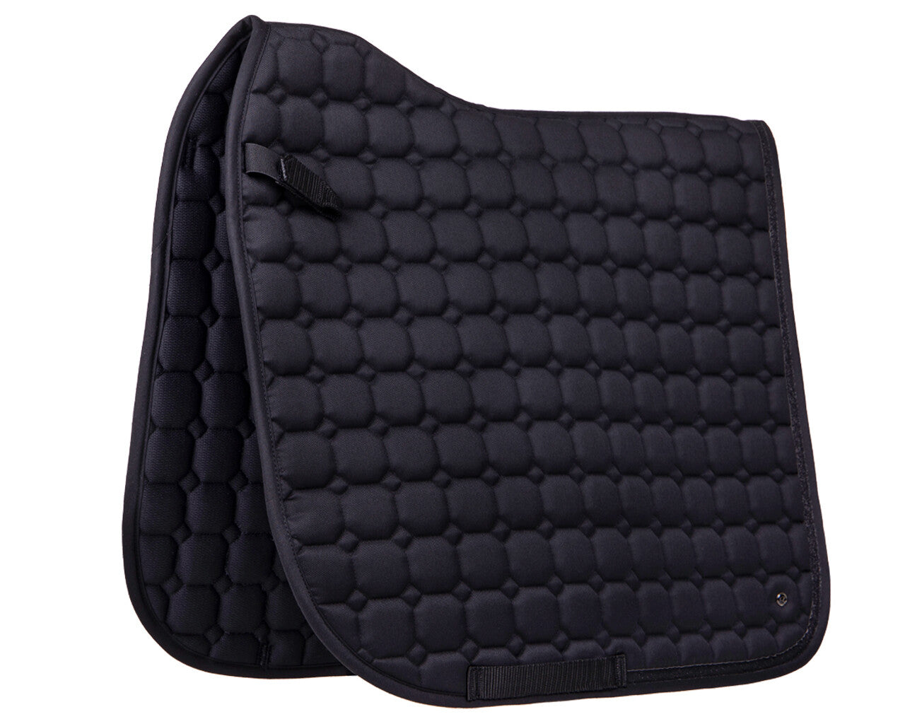 QHP Hailyn Saddle Pad - Black - Dressage and Jump
