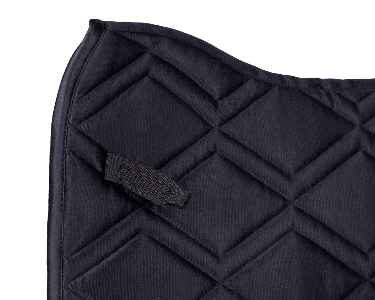 QHP Djune Saddle Pad - Black - Dressage and Jump