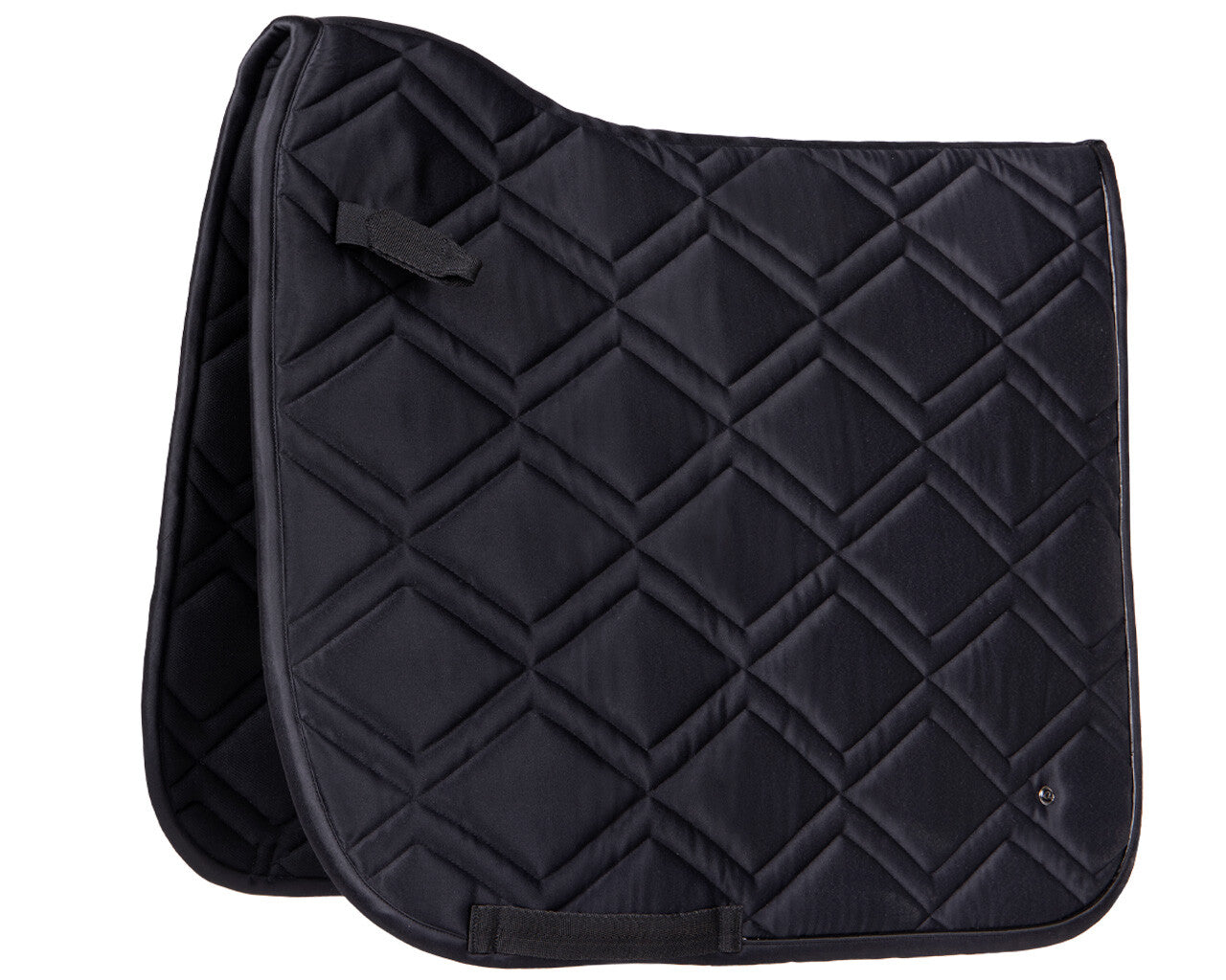 QHP Djune Saddle Pad - Black - Dressage and Jump