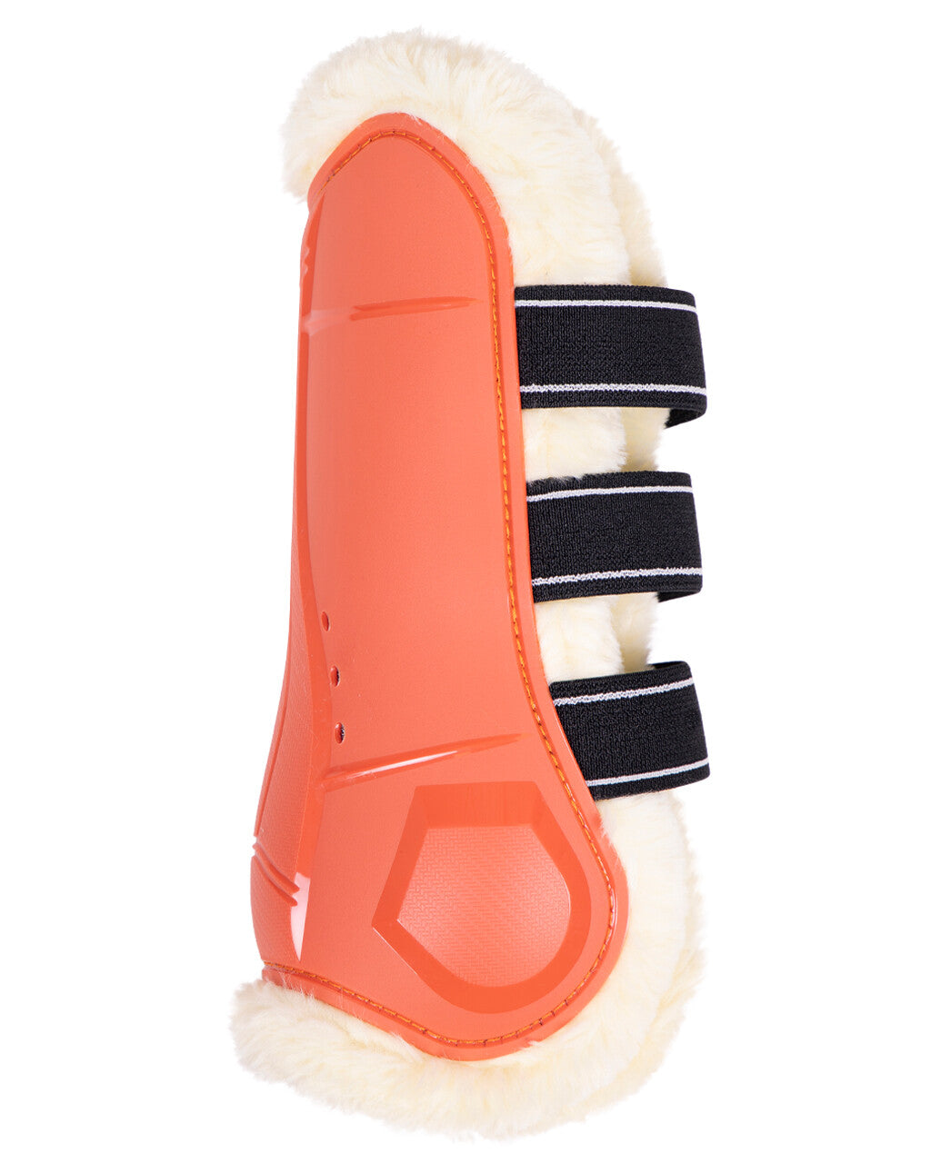 QHP Menton Open Front Boots - Amber Gold