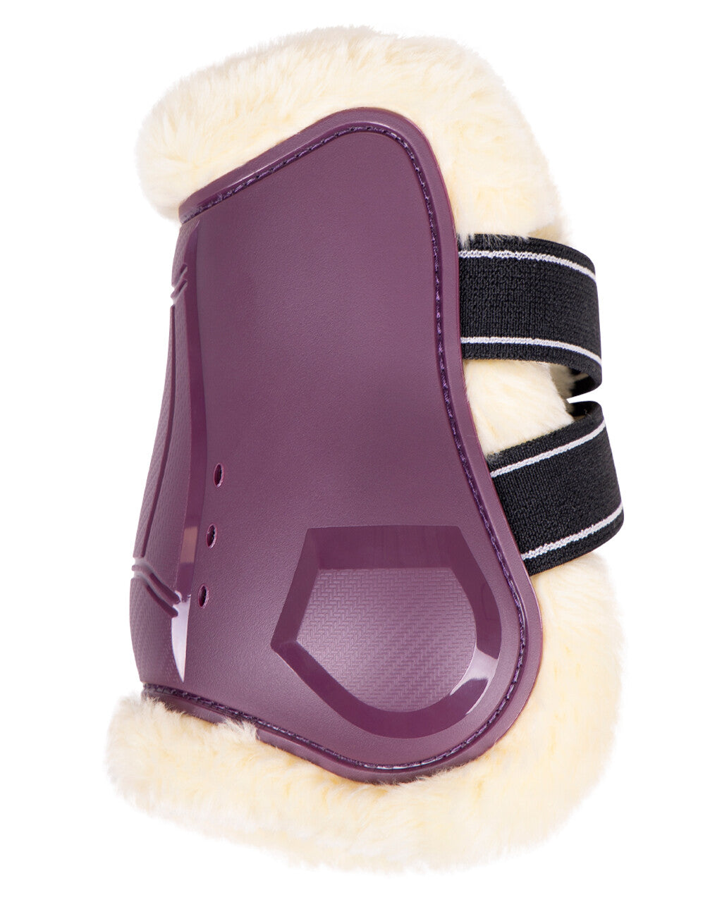 QHP Menton Fetlock Boots - Plum