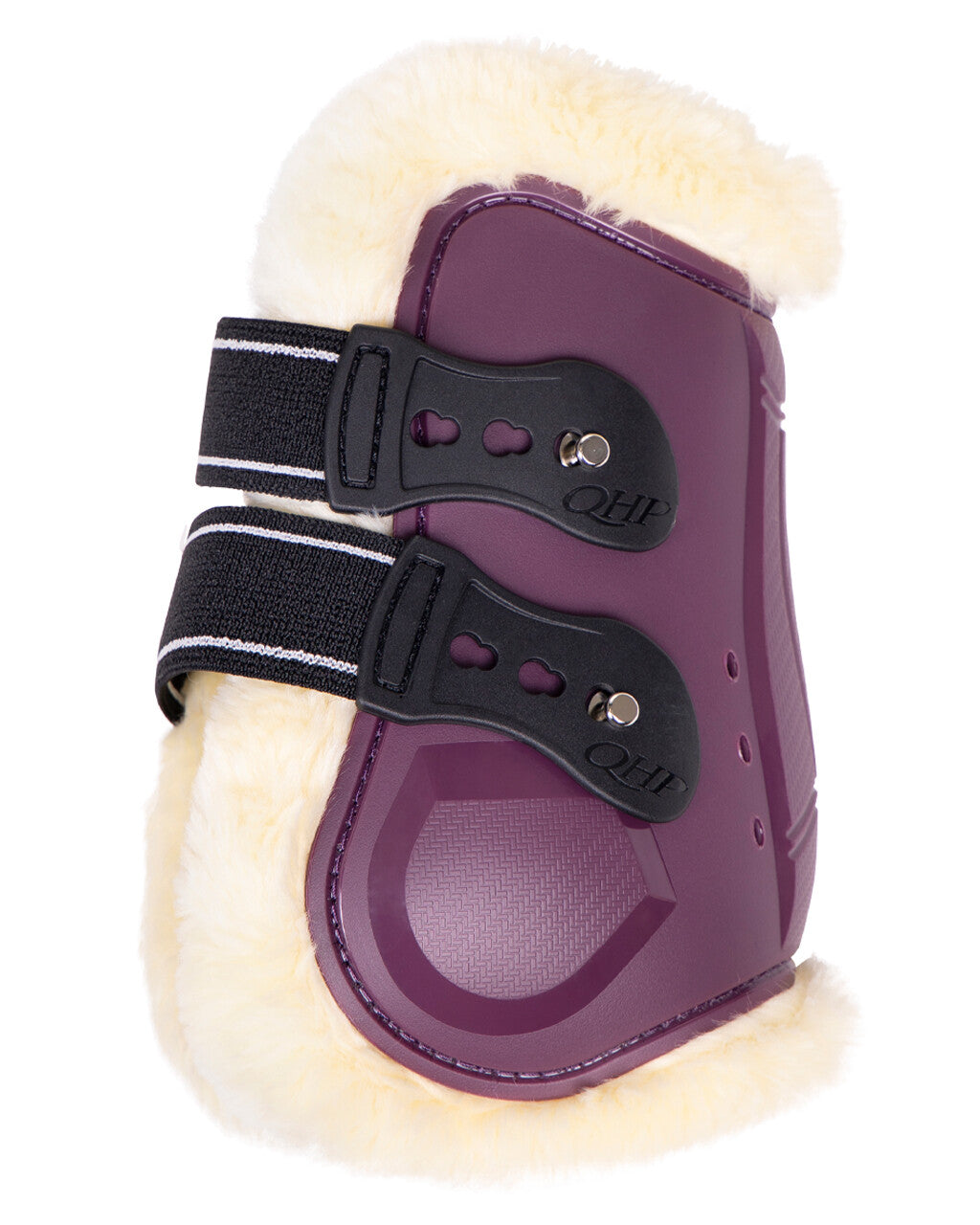 QHP Menton Fetlock Boots - Plum