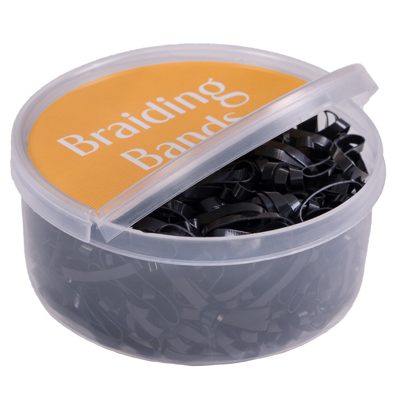 Silicone Braiding Bands Black