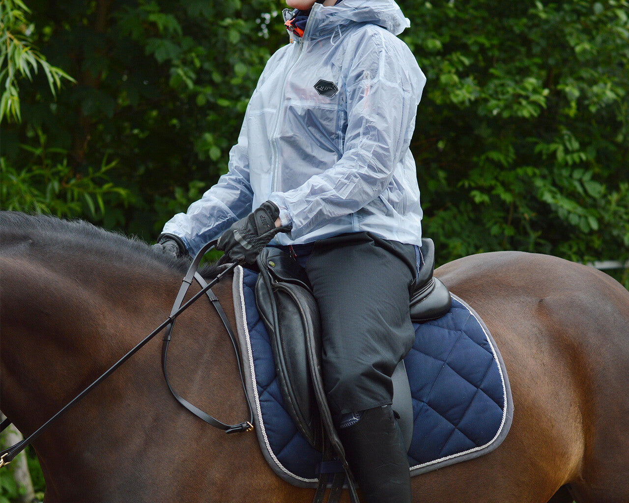 QHP Transparent Rain Jacket