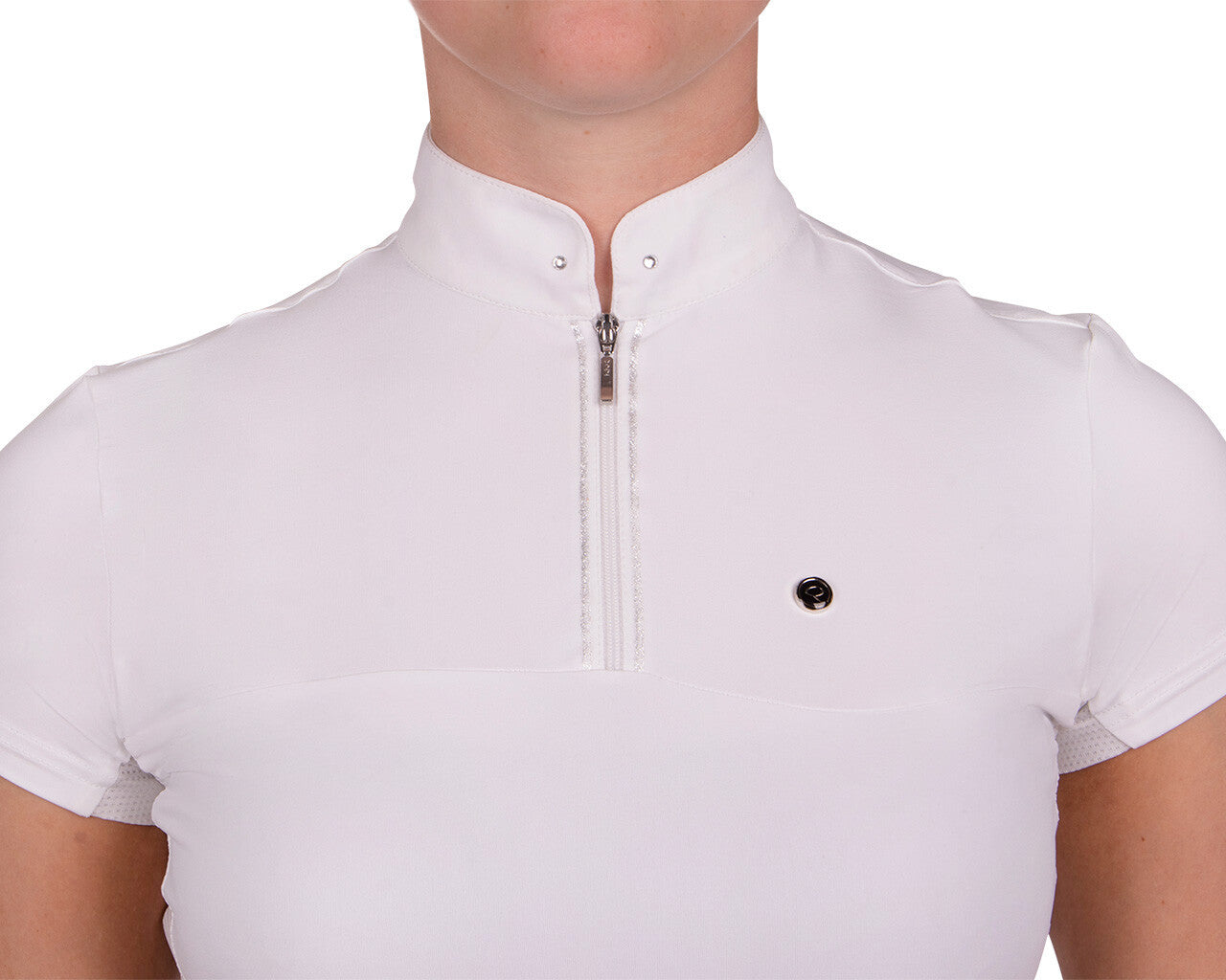 QHP Celesta Competition Shirt - White