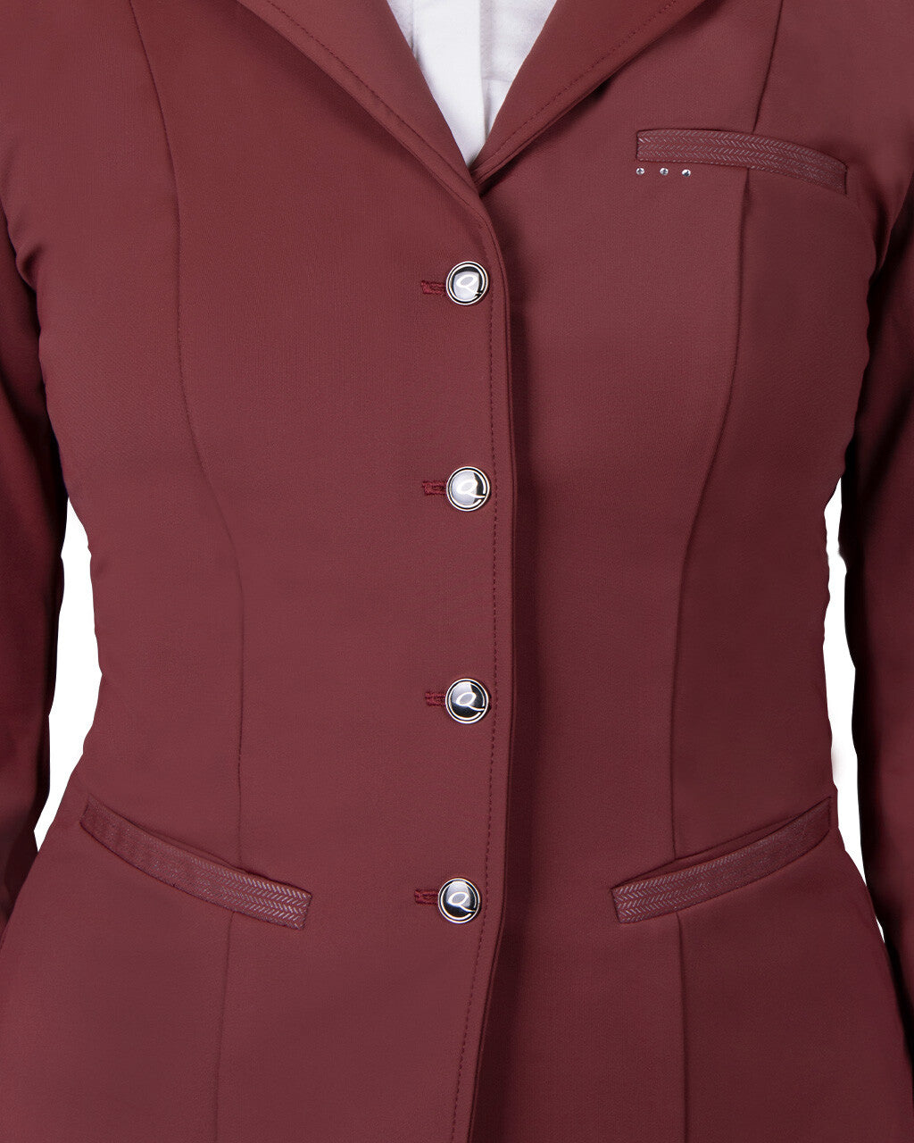 QHP Competition Jacket Kae - Burgundy