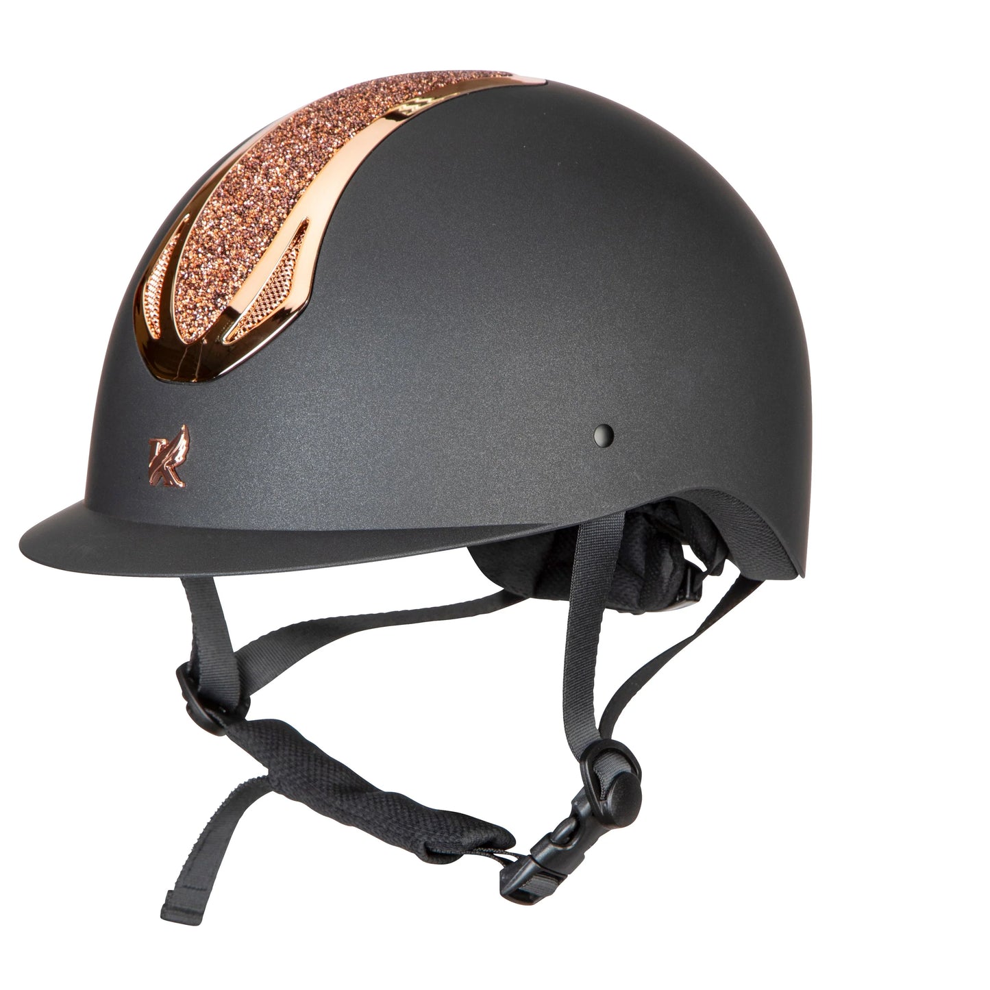 Karben Sonic Riding Helmet - Alessa - Black and Rose Gold