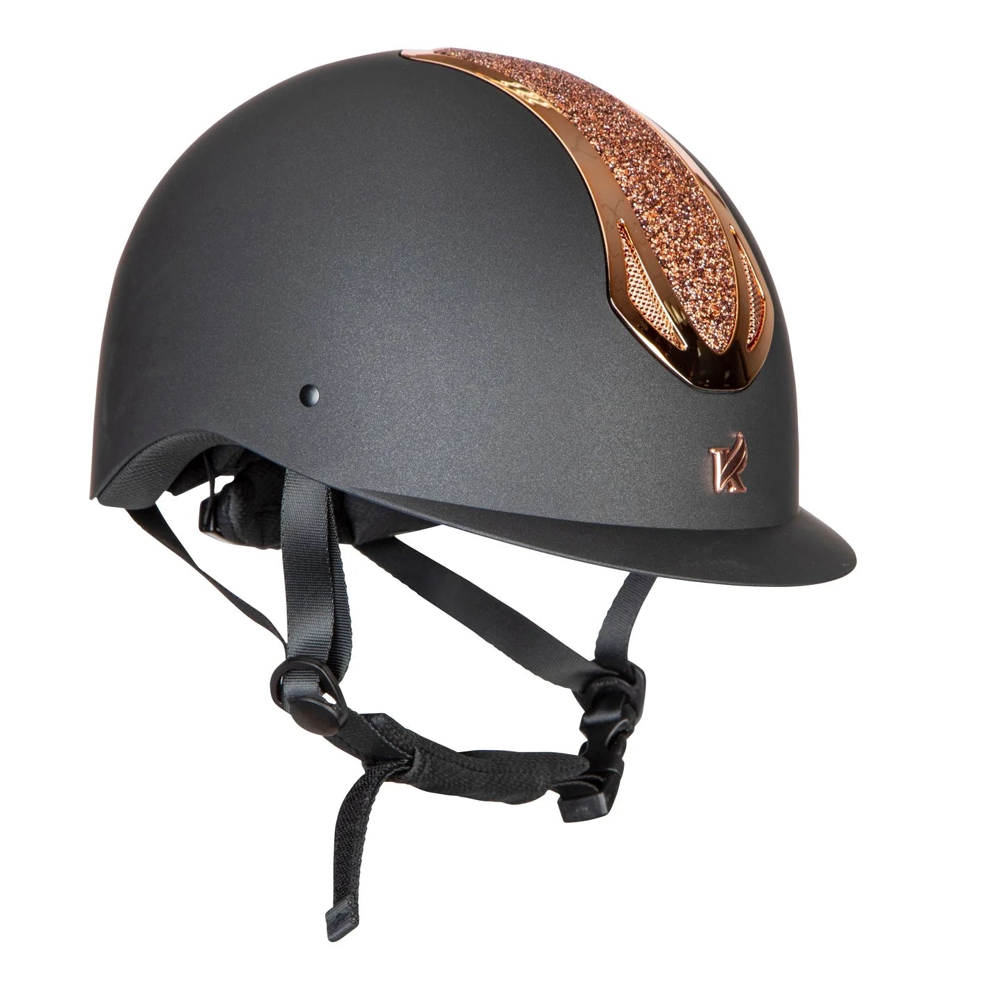 Karben Sonic Riding Helmet - Alessa - Black and Rose Gold