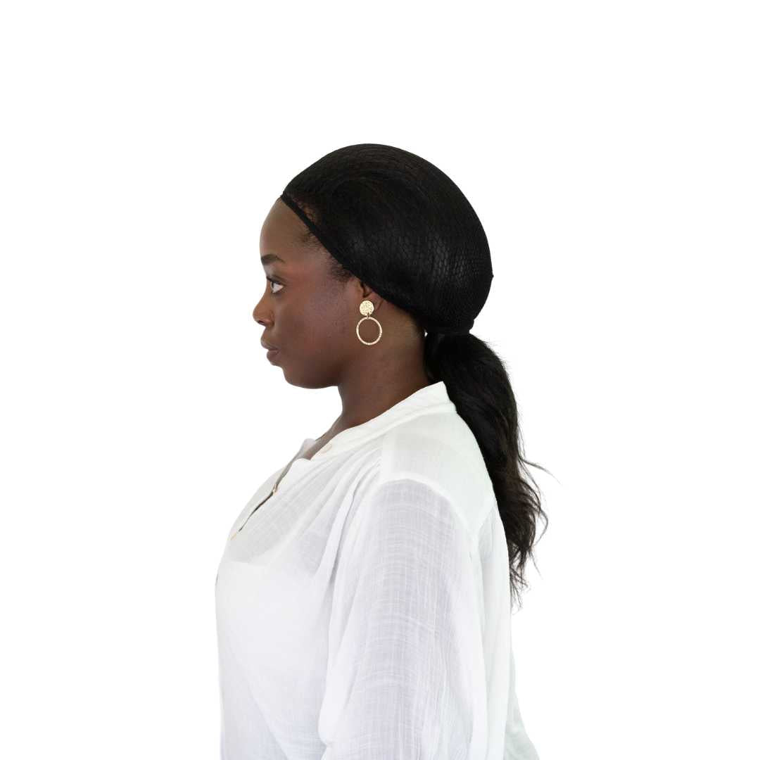 Ponytail Hairnet - 2 Pack - Multiple Colors