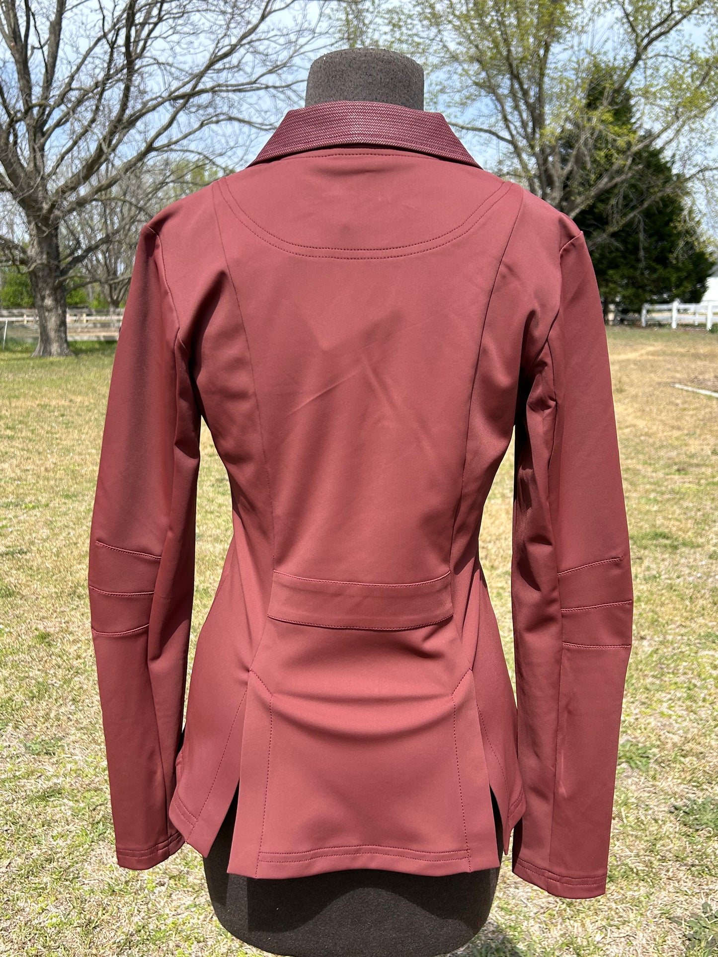 QHP Competition Jacket Kae - Burgundy