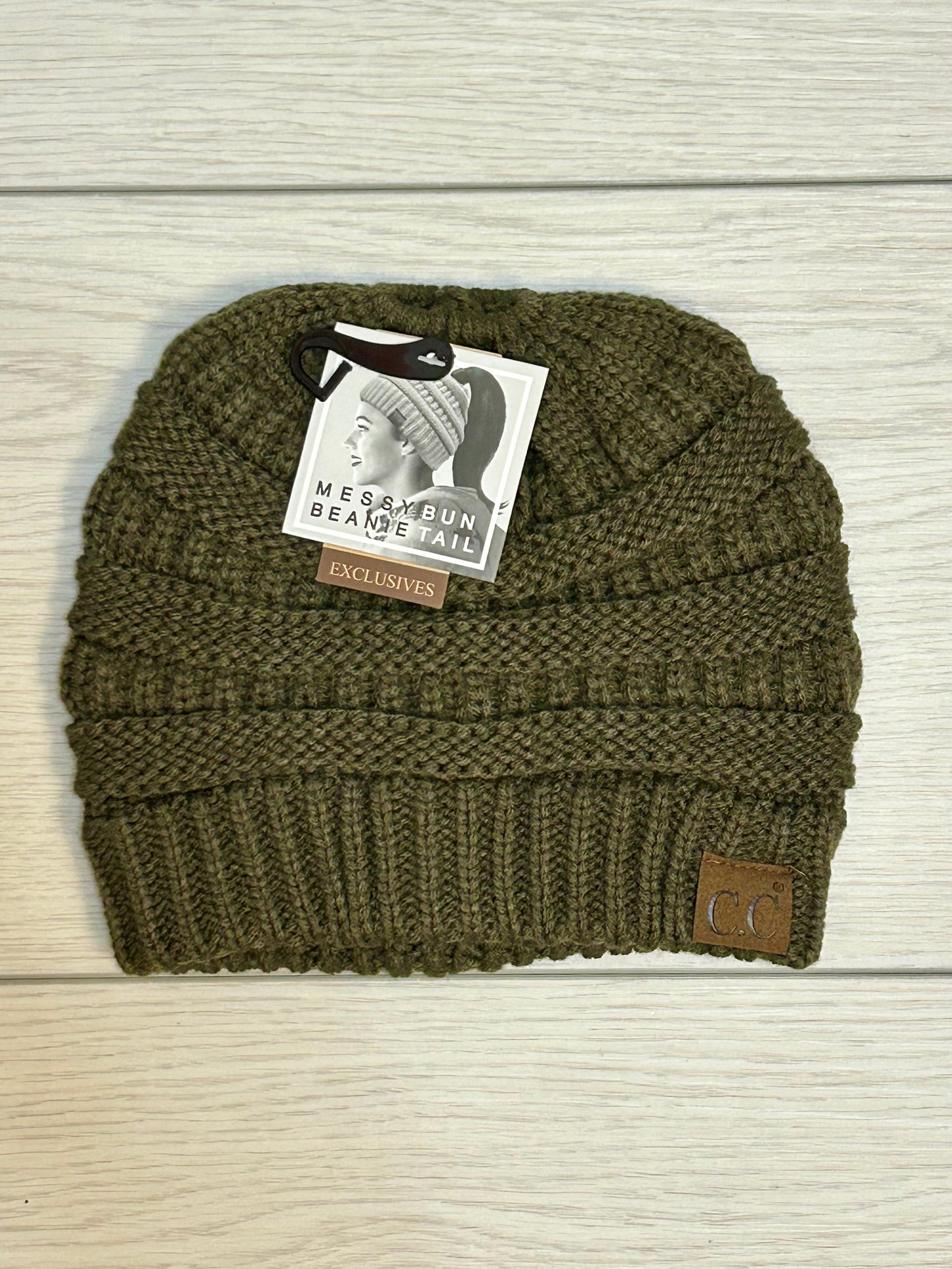 C.C. Exclusives Pony Tail Beanie