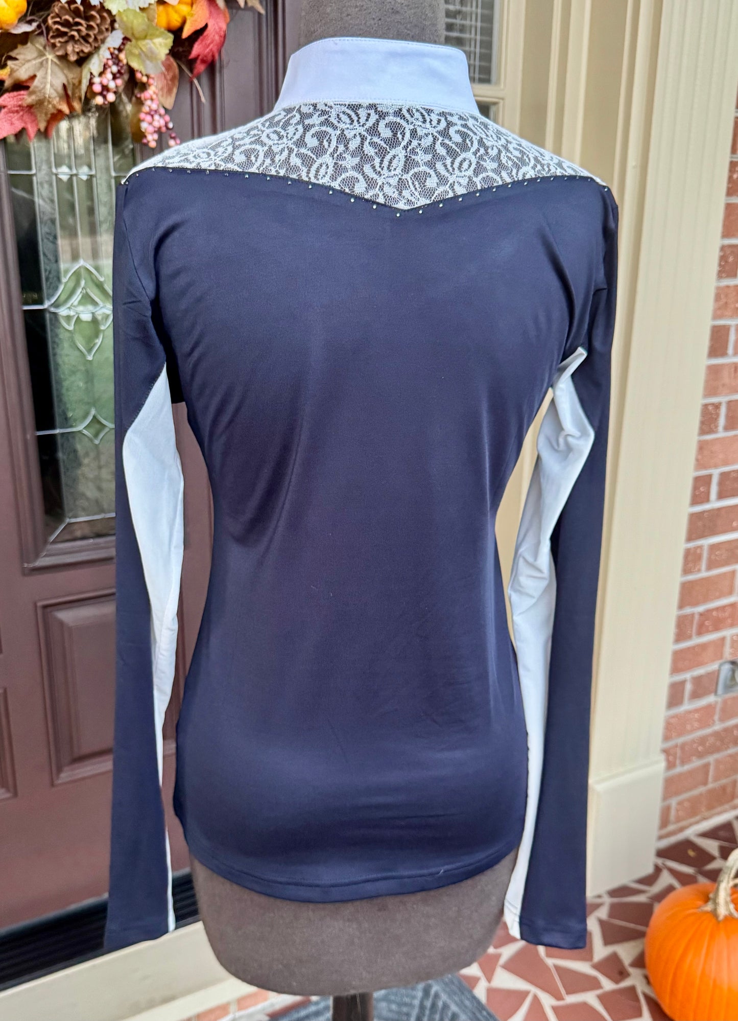 Baller On A Budget Lace Competition Shirt - Night Sky