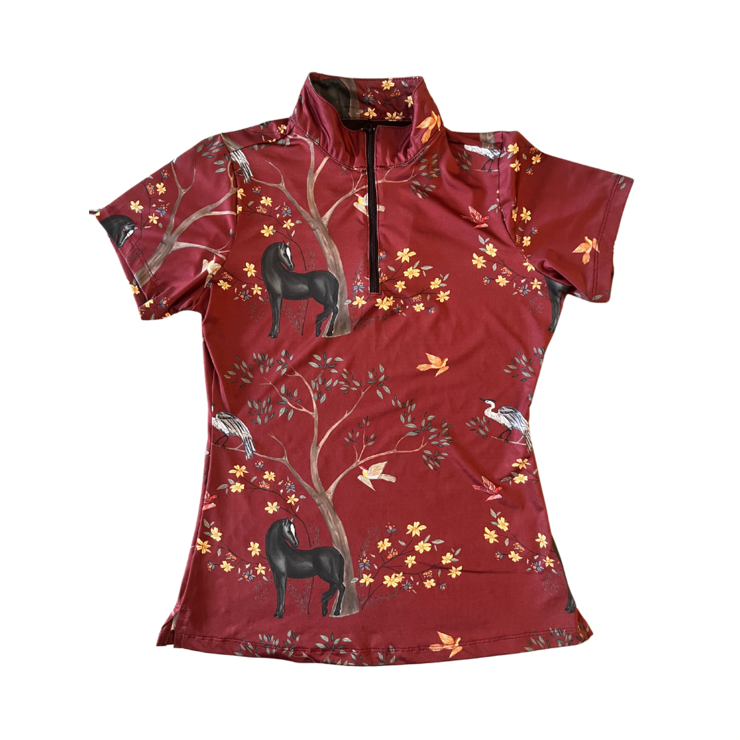 D. D. Prints With A Purpose SHANGRI-LA Short Sleeved Training Shirt