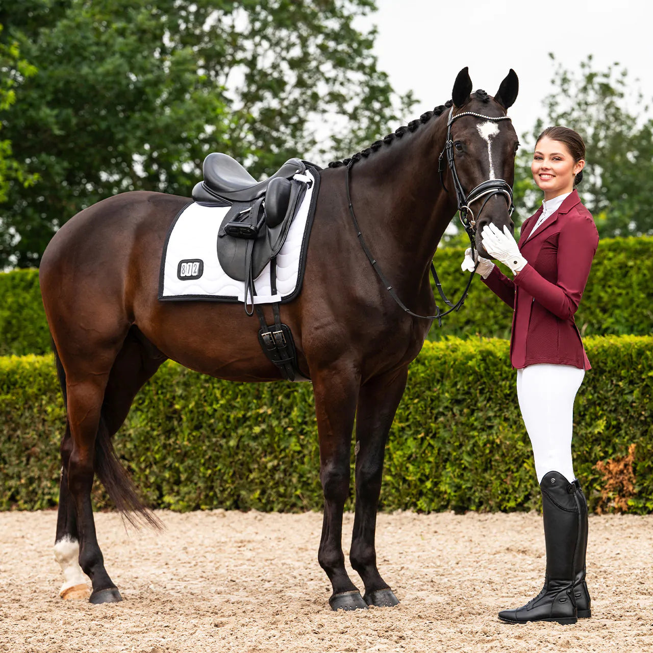 QHP Competition Jacket Noven - Maroon