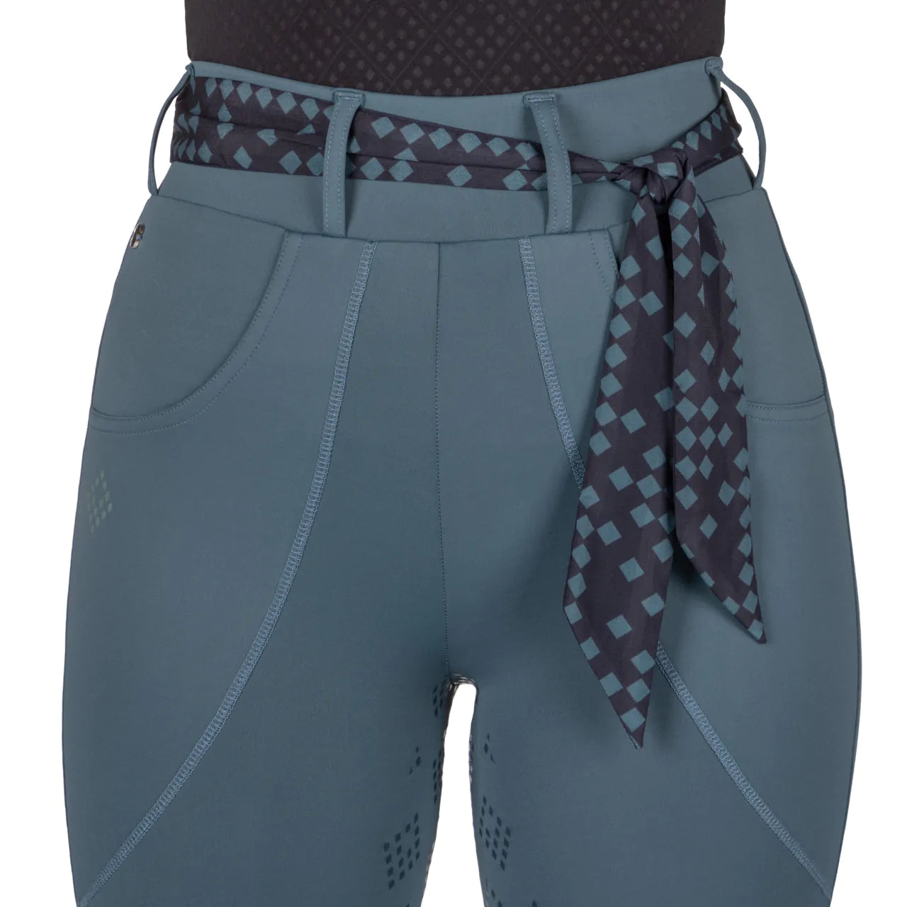 Micah Riding Tights - Ocean Green