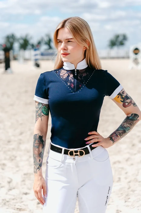 Viki Competition Shirt - Navy