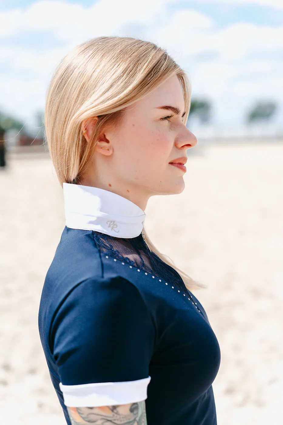 Viki Competition Shirt - Navy