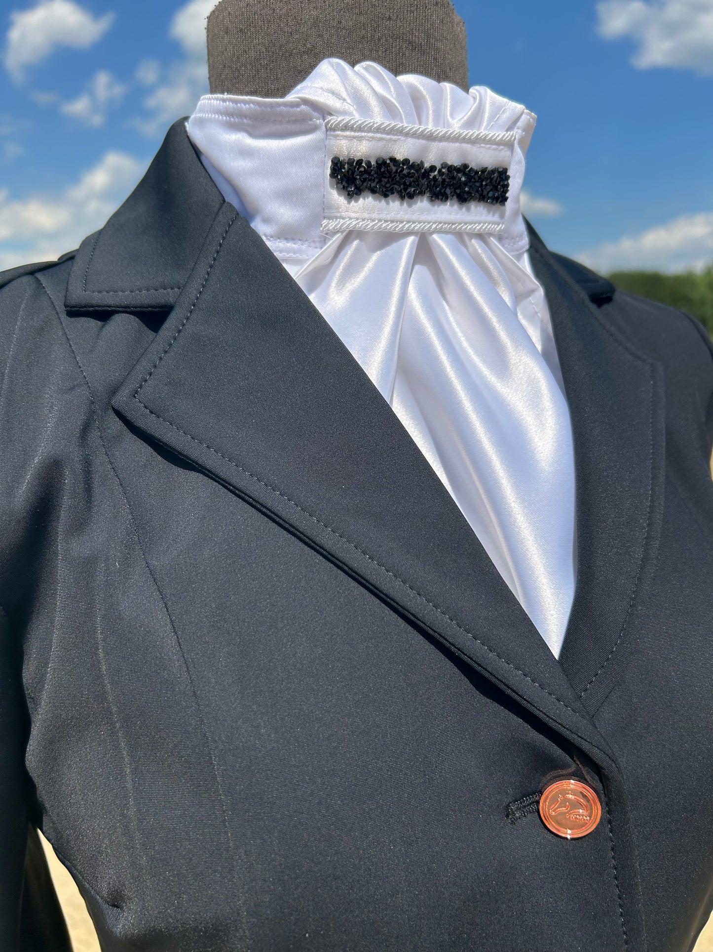HKM Eloise Dressage Competition Jacket - Black