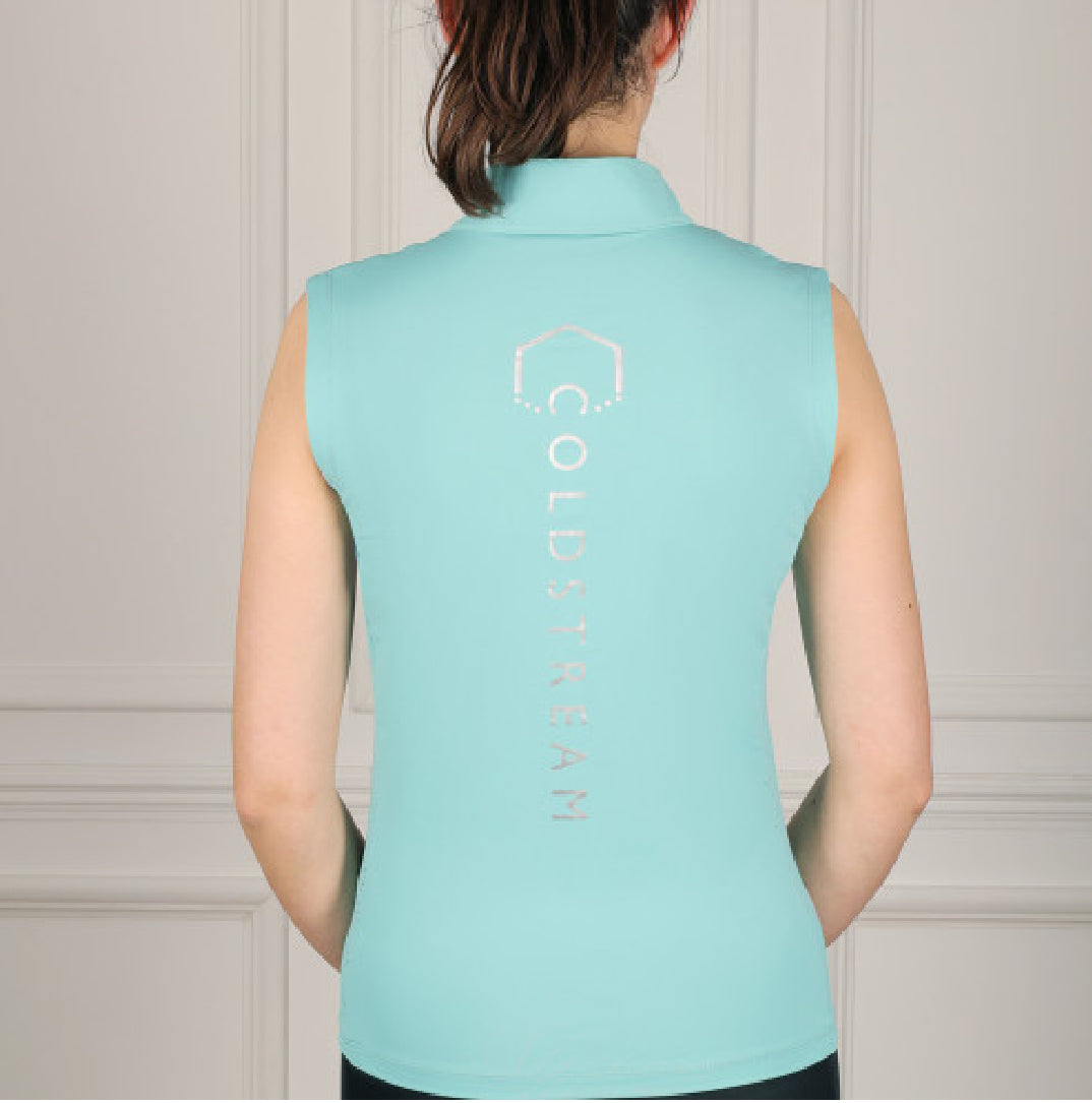 Cranshaws Sleeveless Training Shirt Baltic Blue