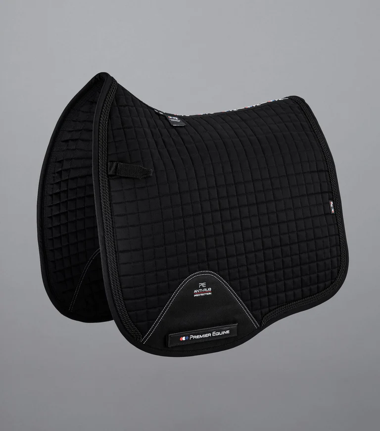 PEI Euro Dressage Saddle Pad Black