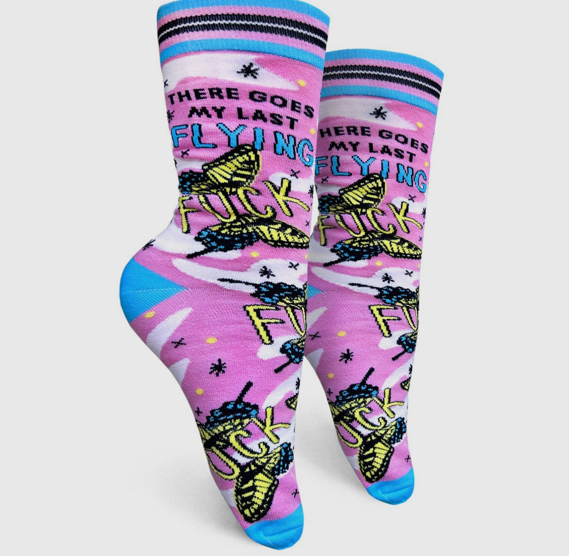 Sweary Crew Socks - Ladies