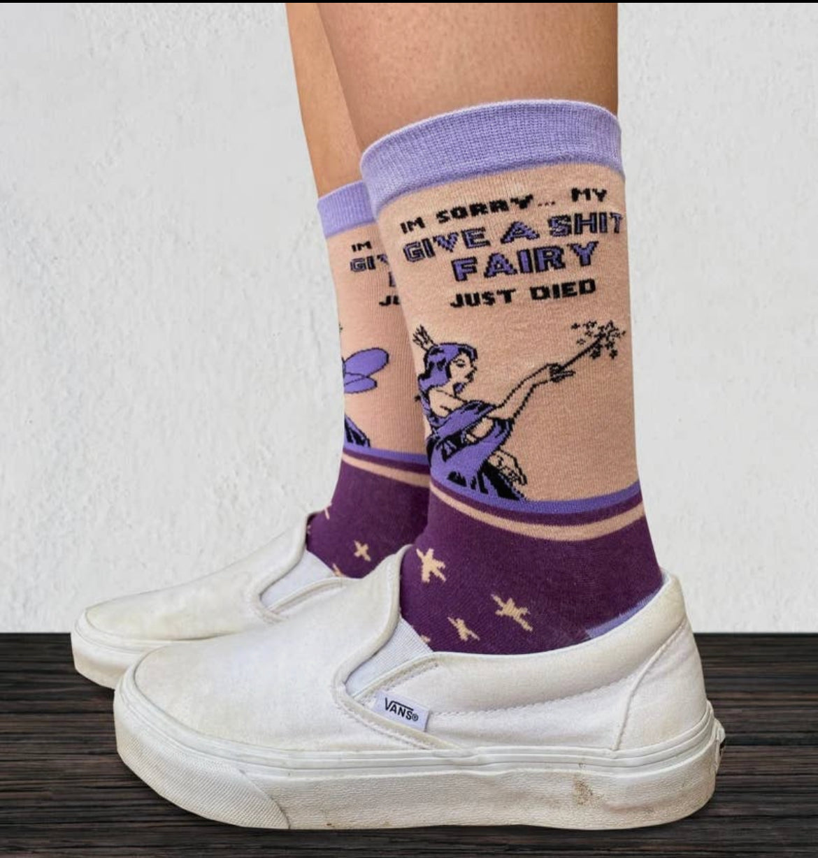 Sweary Crew Socks - Ladies