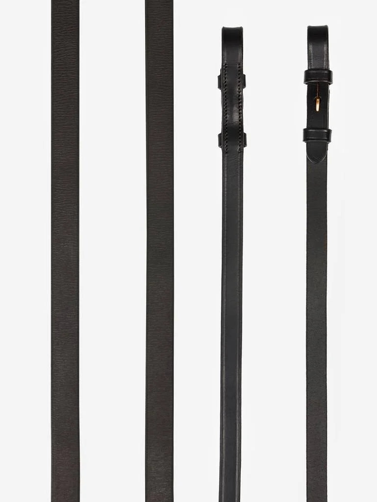 LeMieux Kris Extreme Rubber Reins Brown Full Size