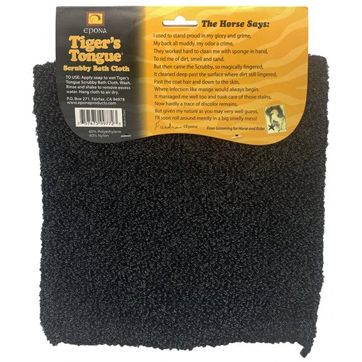 Epona Tiger's Tongue Scrubby Cloth