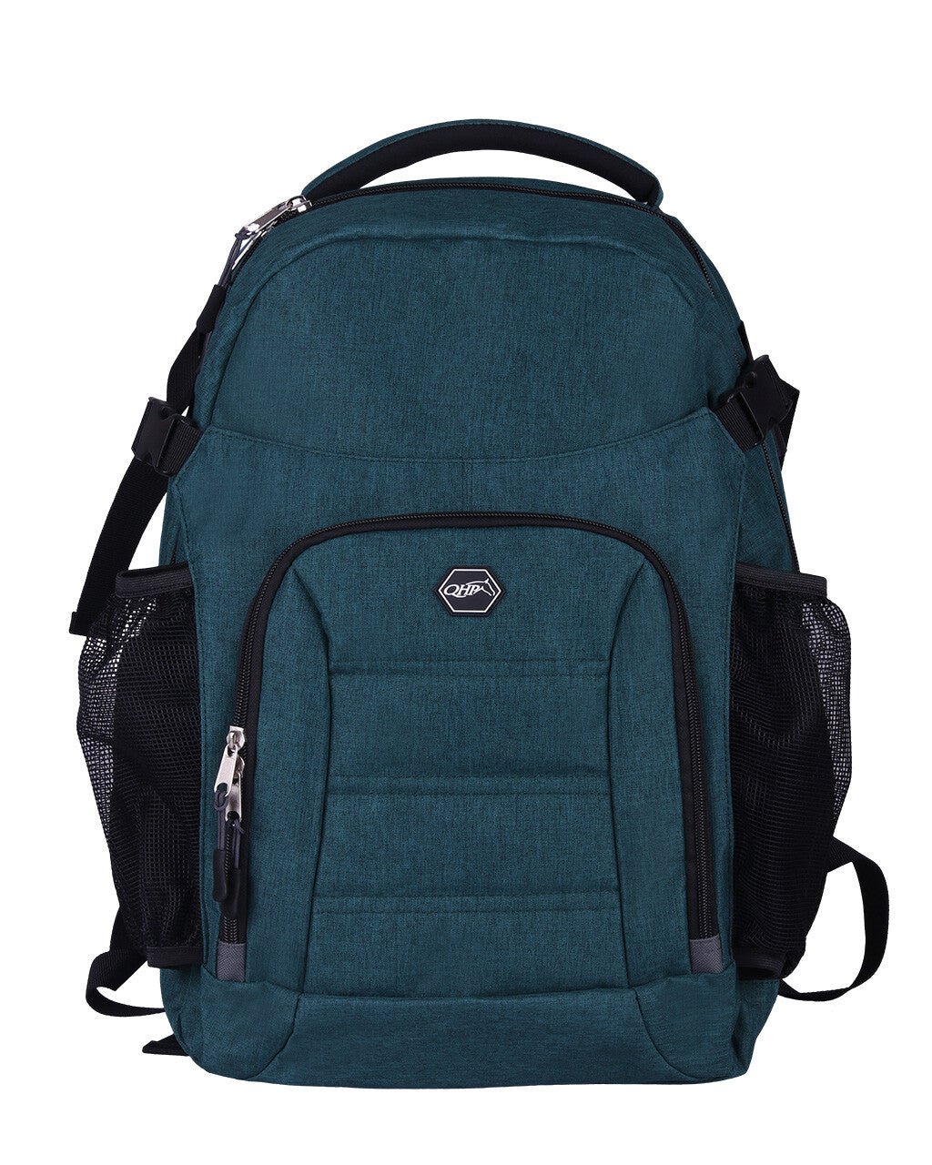 QHP Backpack with Helmet Holder - Dark Green