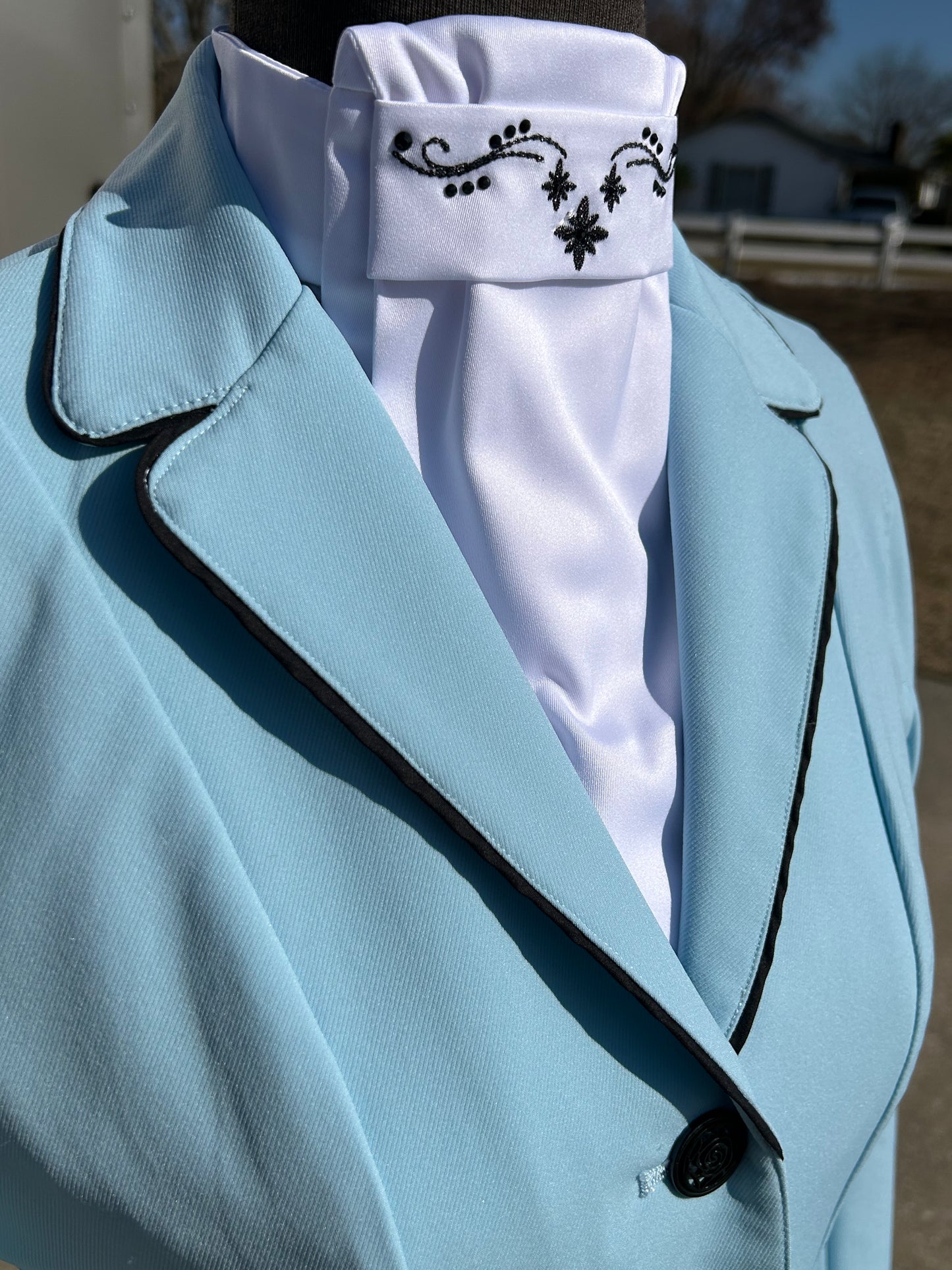 Royal Equine Bellatrix Competition Jacket Celeste Blue
