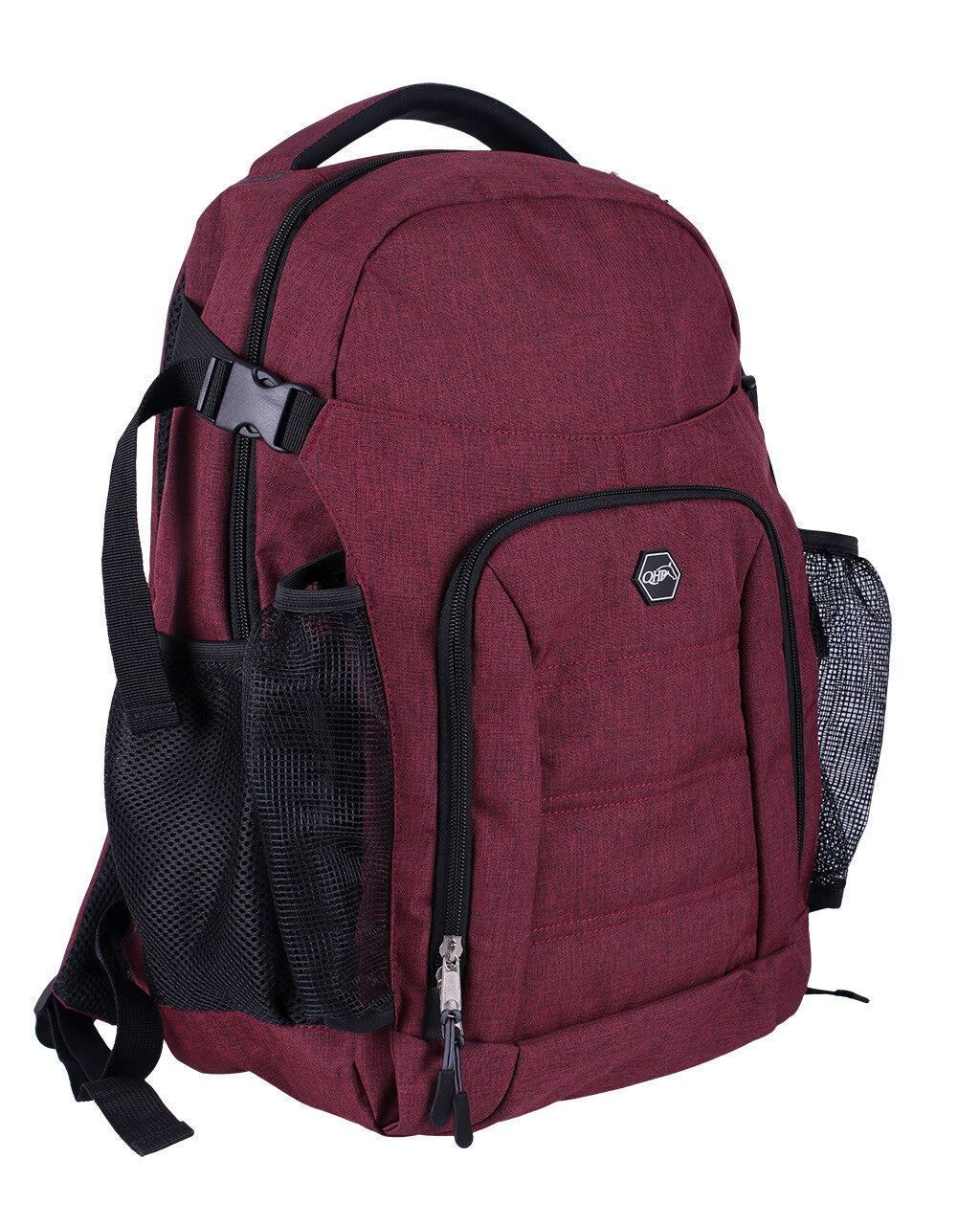 Burgundy pink cheap backpack