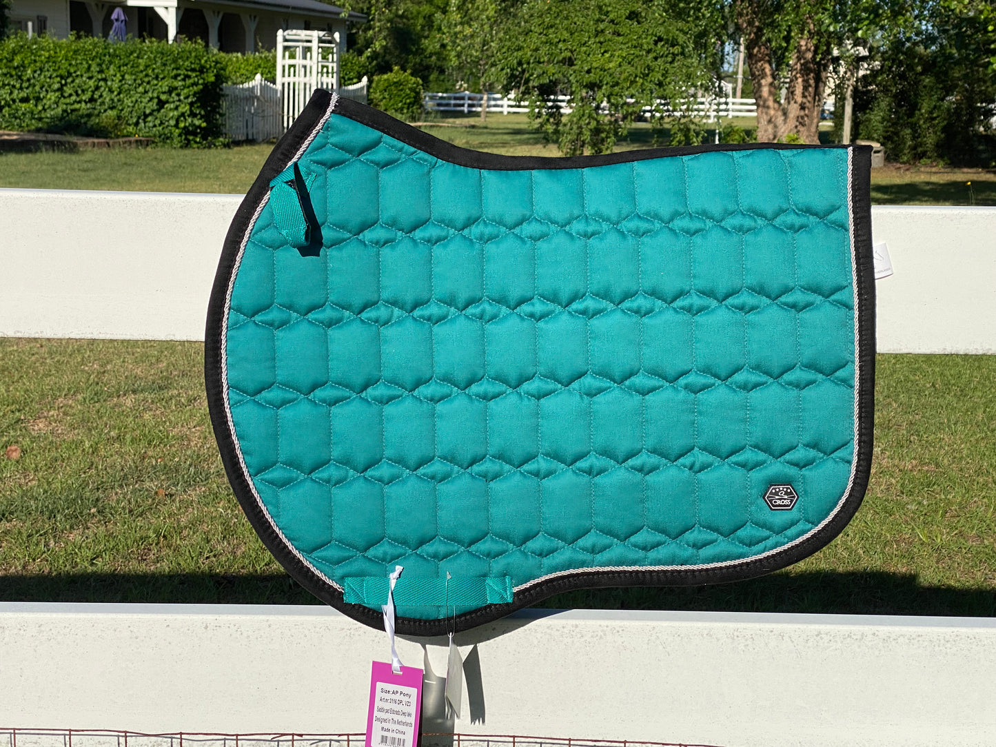 QHP El Dorado Saddle Pad - Deep Lake