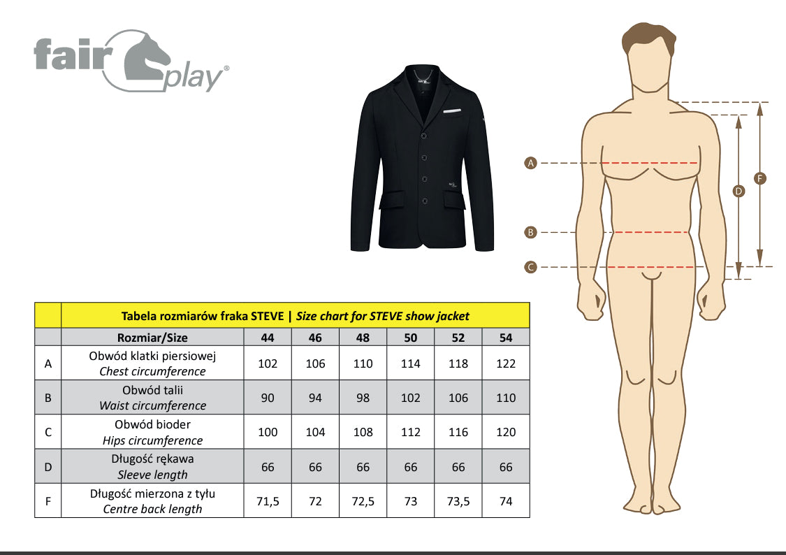 Fair Play Men’s Competition Jacket