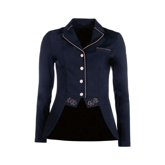 HKM Audrey Cutaway Competition Jacket - Black