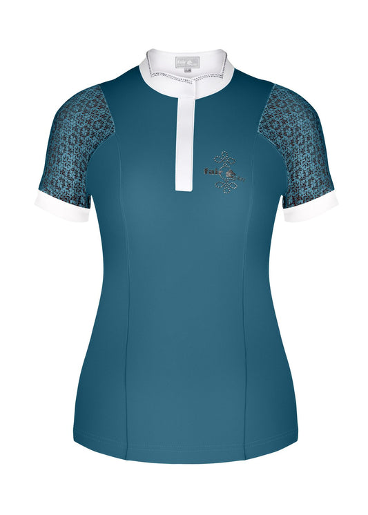 Adrienne Competition Shirt - Nile Blue