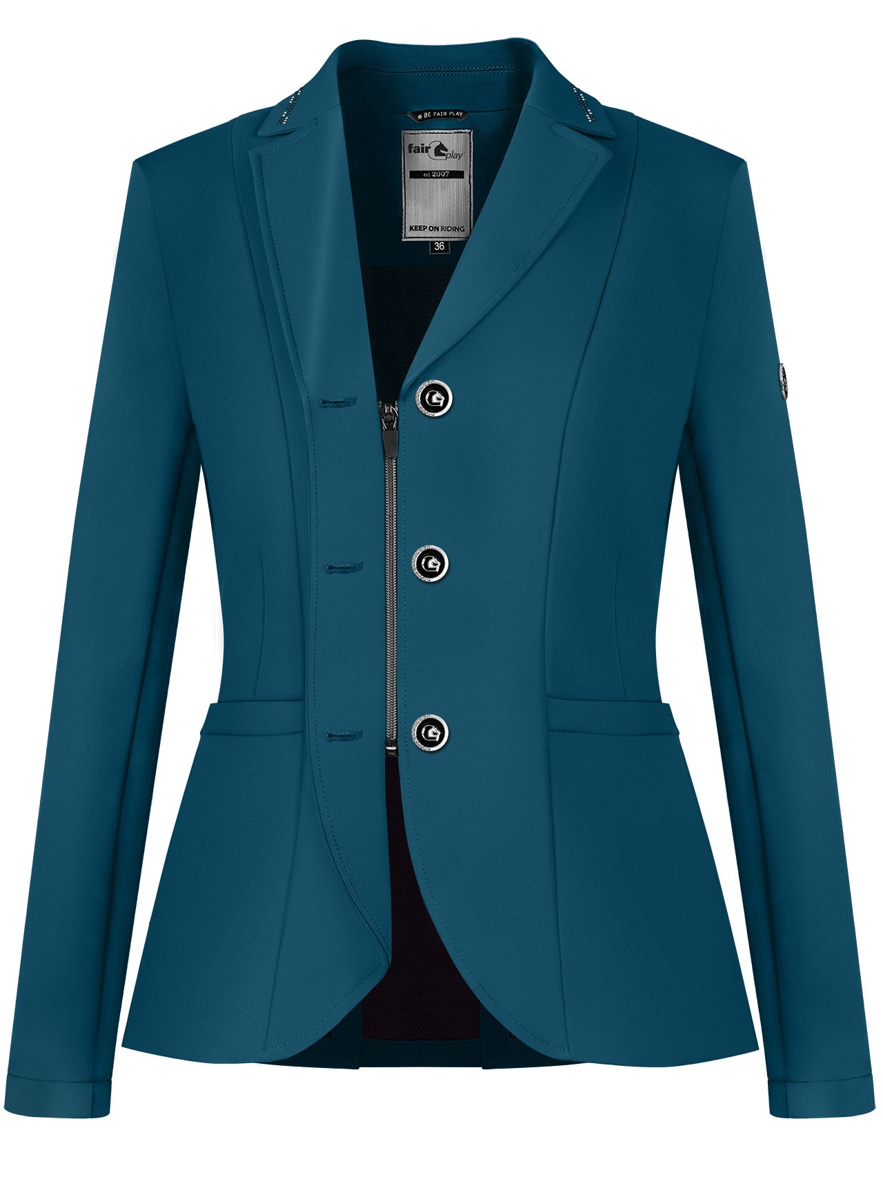 Fair Play Natalie Competition Jacket - Nile Blue