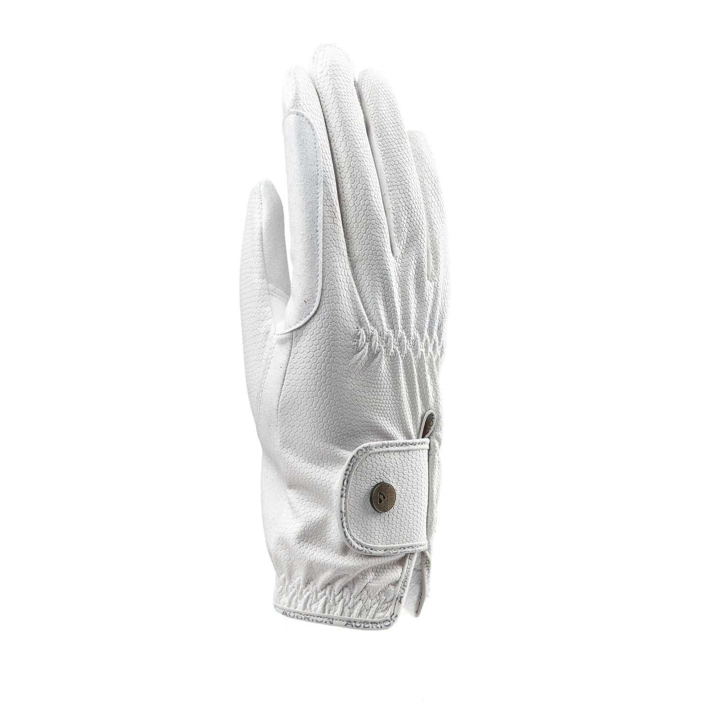 Aubrion Stadium Riding Gloves - White