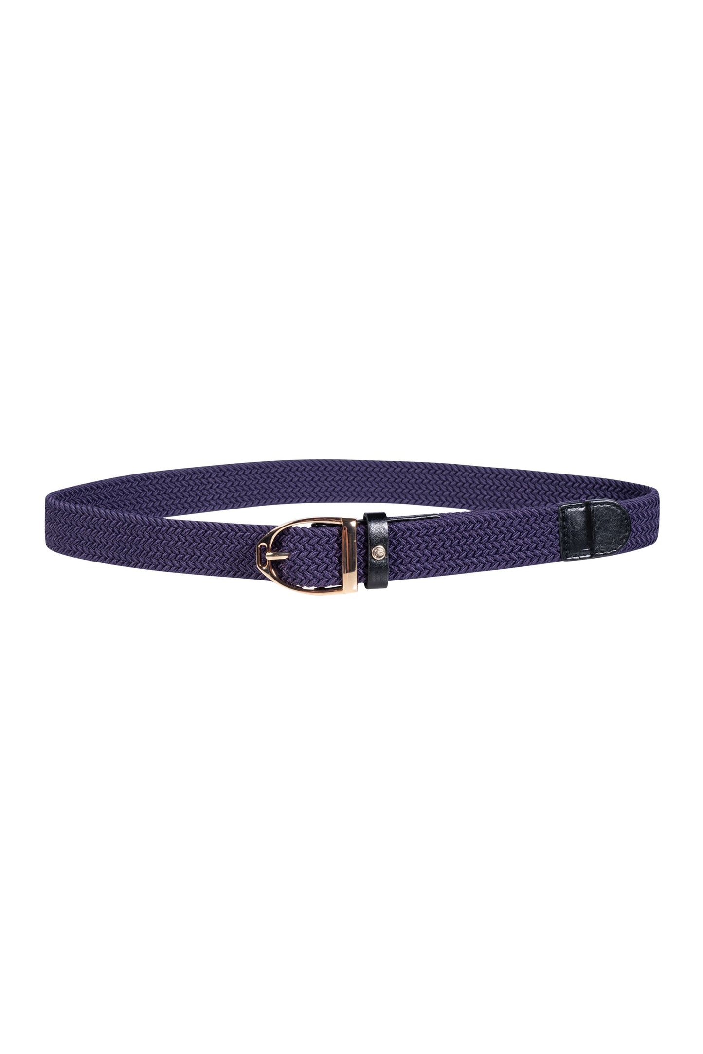 HKM Dark Lilac Braided Belt