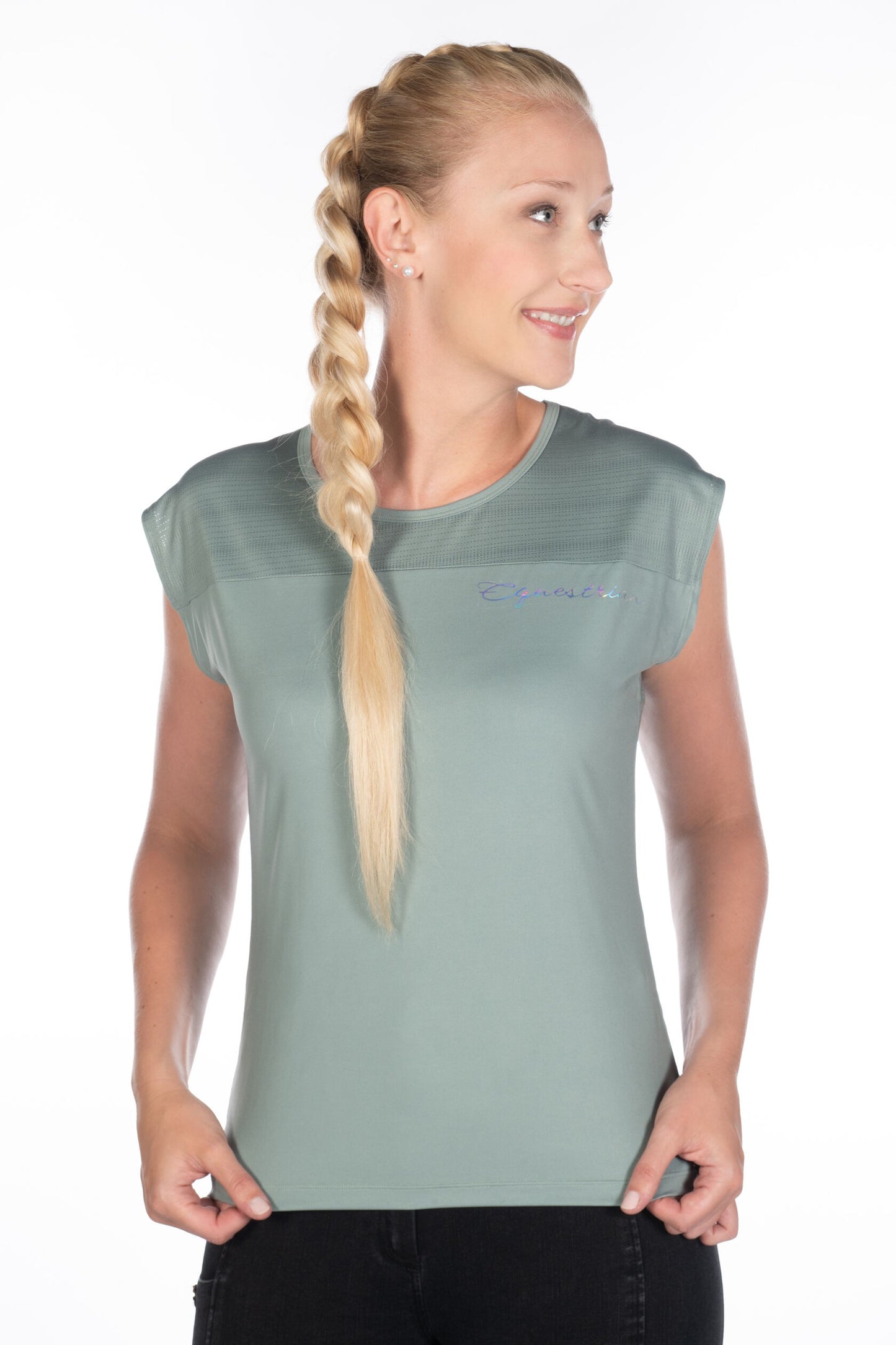 HKM Harbour Island Sleeveless Training Shirt - Sage