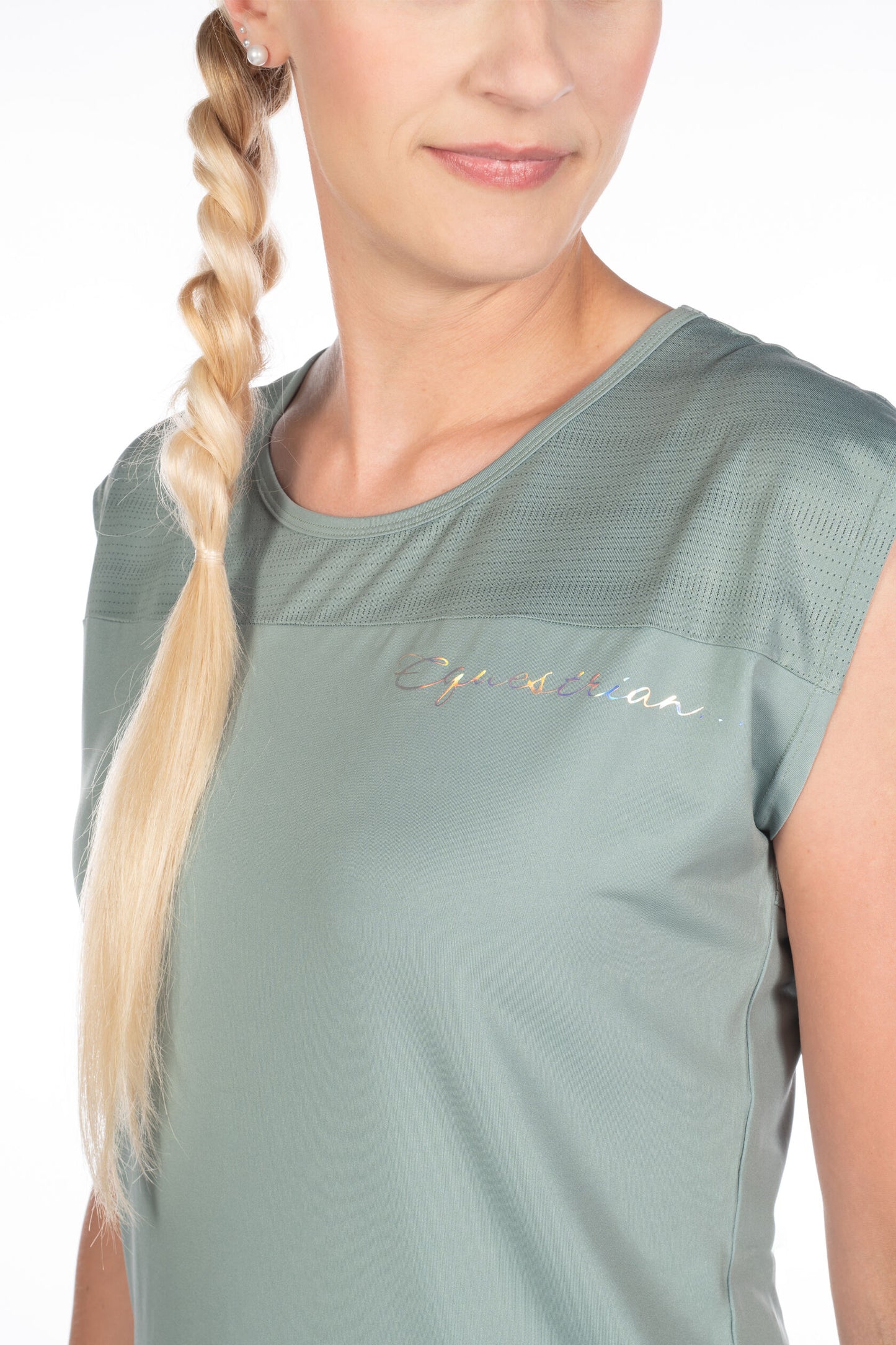 HKM Harbour Island Sleeveless Training Shirt - Sage