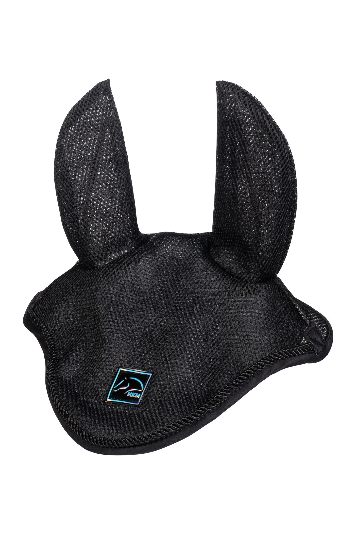 HKM Black Mesh Ear Bonnet