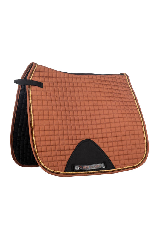 HKM The Essential Saddle Pad - Copper - Dressage and Jump