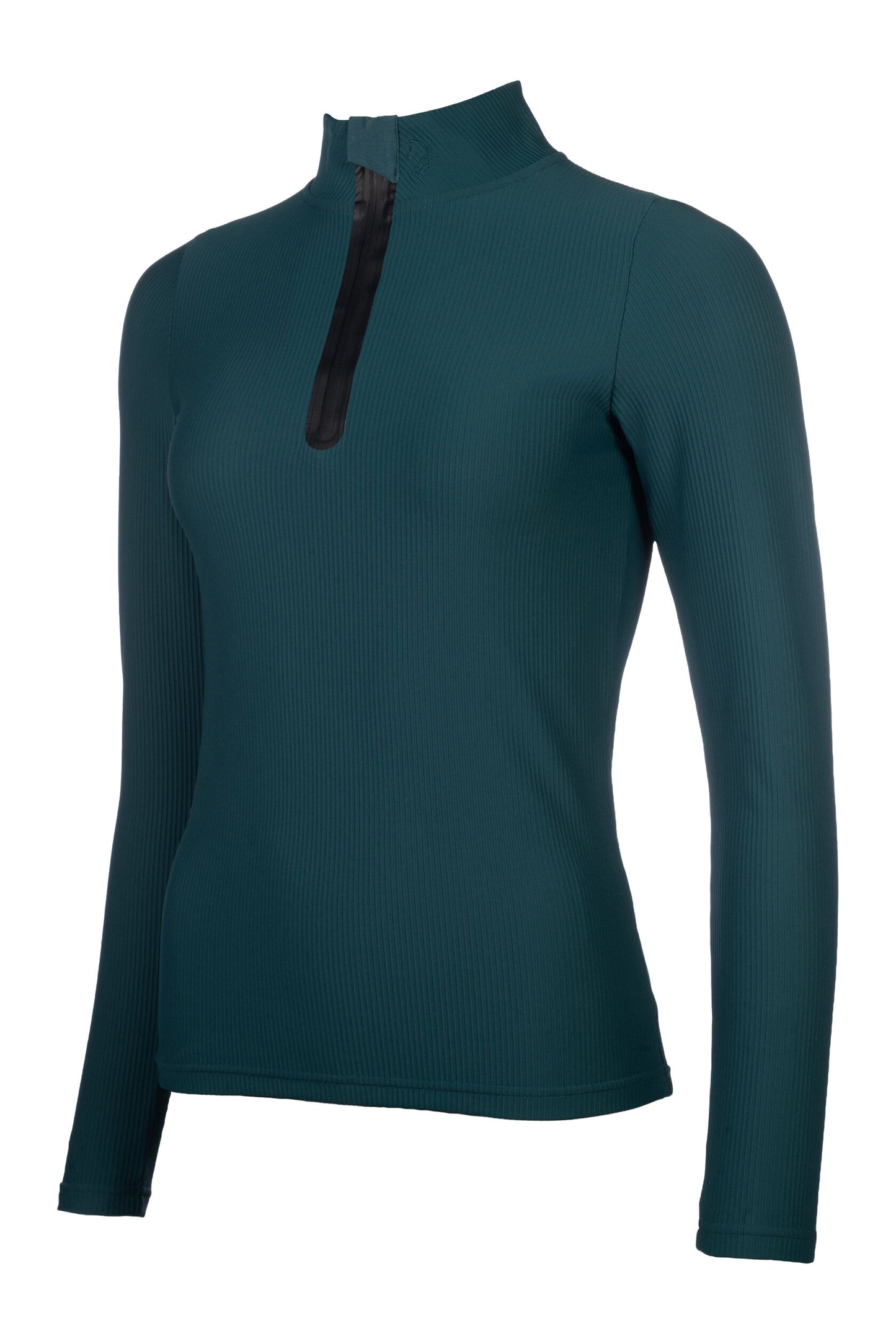 Livigno Ribbed Training Shirt - Deep Green